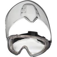 Lunettes de s&eacute;curit&eacute; Capstone Shield avec &eacute;cran facial amovible, Lentille Transparent, Antibu&eacute;e, Ventilation Directe/Ferm&eacute; NTL Industrial