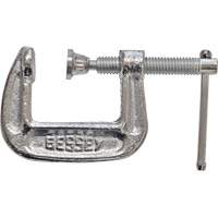 Light-Duty C-Clamp, 1" (25 mm) Capacity, 1" (25 mm) Throat Depth NTL Industrial