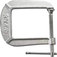 Light-Duty C-Clamp, 3" (76 mm) Capacity, 4-1/2" (114 mm) Throat Depth NTL Industrial