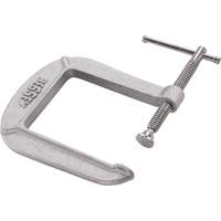 Light-Duty C-Clamp, 3" (76 mm) Capacity, 4-1/2" (114 mm) Throat Depth NTL Industrial