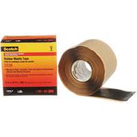 Ruban de mastic de caoutchouc 2228 Scotch, 50,8 mm (2") x 3 m (10'), Noir NTL Industrial