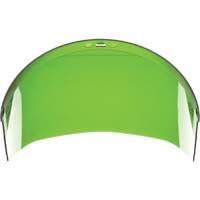 Faceshield Window, Polycarbonate, Green Tint NTL Industrial