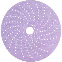Disque de ponçage net mauve Hookit, dia 6", Grain P240, Oxyde d'aluminium, Poids C NTL Industrial