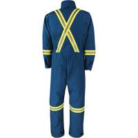 Dupont Nomex&reg; IIIA Deluxe Coveralls, Size 4X-Large, Royal Blue, 6 cal/cm² NTL Industrial