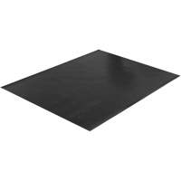 Wide Rib Matting, Runner, 4' x 75' x 1/8", Black NTL Industrial