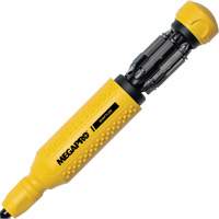 Original SHAFTLOK 15-in-1 Multi-Bit Screwdriver, 8-37/50" L, Textured Handle NTL Industrial