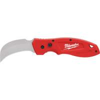 FastBack™ Hawk Bill Folding Knife, 2-1/4" Blade, Stainless Steel Blade, Plastic Handle NKB804 | NTL Industrial