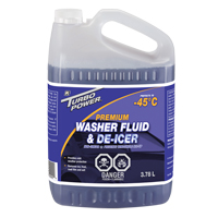 Turbo Power<sup>®</sup> Premium Windshield Washer & De-Icer Fluid, Jug, 3.78 L NKB959 | NTL Industrial