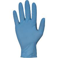 Gants jetables RDNPF KeepKleen, Grand, Nitrile, 4 mils, Sans poudre, Bleu, Classe 2 NTL Industrial