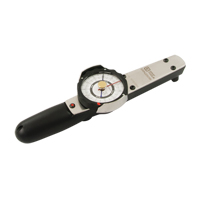 Torque Wrench with Memory Needle, Dial, 3/8" Square Drive, 0 - 250 in-lbs. NTL Industrial