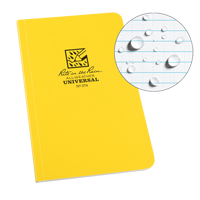Field-Flex Bound Book, Soft Cover, Yellow, 128 Pages, 4-5/8" W x 7-1/4" L NKF441 | NTL Industrial