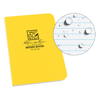 Memo Book, Soft Cover, Yellow, 112 Pages, 3-1/2" W x 5" L NKF442 | NTL Industrial