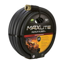 MAXLite™ Water Hose, Rubber, 3/4" dia. x 50' L NM930 | NTL Industrial