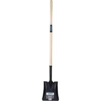 Square Point Shovel, Hardwood, Tempered Steel Blade, Straight Handle, 48" Long NN246 | NTL Industrial
