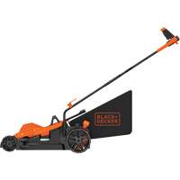 Lawn Mower with Comfort Grip Handle, Push Walk-Behind, Electric, 17" Cutting Width NTL Industrial