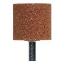 Vitrified Bond Mounted Point, W230, Aluminum Oxide, 1-1/4" Dia., 1-1/4" L, 60 Grit NTL Industrial