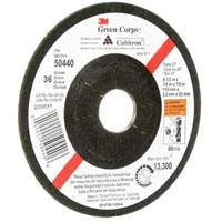 Meule flexible Green Corps, 4-1/2" x 1/8", Arbre 7/8", C&eacute;ramique, Type 27 NTL Industrial