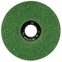 Meule flexible Green Corps, 4-1/2" x 1/8", Arbre 7/8", C&eacute;ramique, Type 27 NTL Industrial