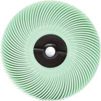 Scotch-Brite™ Radial Bristle Disc, Aluminum Oxide, 1 Micron Grit, 3" Dia. NS915 | NTL Industrial
