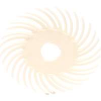 Scotch-Brite Radial Bristle Disc SR, Ceramic, 2" Dia. NTL Industrial