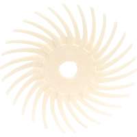 Scotch-Brite Radial Bristle Disc SR, Ceramic, 3" Dia. NTL Industrial