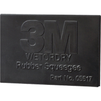 Wetordry™ Rubber Squeegee, 3", Rubber NT988 | NTL Industrial