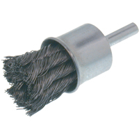 Brosses &eacute;conomiques &agrave; fils nou&eacute;s, 1" dia., dia. Des fils 0.014, Tige 1/4" NTL Industrial