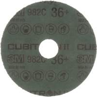 Disque en toile Cubitron II, C&eacute;ramique, 36+, 6" Dia x 7/8" Arbre NTL Industrial