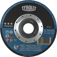 Premium 2 in 1 Thincut Cut-Off Wheel, 5" x 0.045", 7/8" Arbor, Type 27, Aluminum Oxide, 12250 RPM NTL Industrial