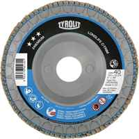 Long Life C-Trim Flap Disc, 4-1/2" x 7/8", Type 29, 80 Grit, Zirconium NTL Industrial