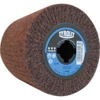 Pro-Line Surface Conditioning Drum, 4" Dia. x 4" W, 3/4" Arbor, Very Fine Grit, Aluminum Oxide NTL Industrial