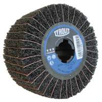 Pro-Line Surface Conditioning Drum, 4" Dia. x 2" W, 3/4" Arbor, 80 Grit, Aluminum Oxide NTL Industrial