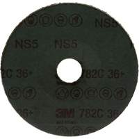 Disque en fibre 782C, Grain de c&eacute;ramique, 36+, 5" Dia x 7/8" Arbre NTL Industrial