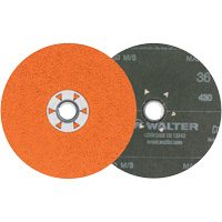 Disque de sablage Coolcut XX, 5" dia., Grain 36, C&eacute;ramique NTL Industrial