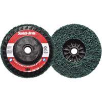 Disque extra coupe  Clean and Strip  XT Pro Scotch-Brite, 4-1/2" dia., Grain Extra grossier, Oxyde d'aluminium NTL Industrial
