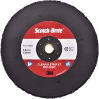 Disque  Clean and Strip  XT Pro Scotch-Brite, 7" dia., Grain Extra grossier, Carbure de silicium NTL Industrial