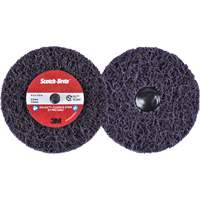 Disque  Clean and Strip  XT Pro Roloc Scotch-Brite, 4" dia., Grain Extra grossier, Carbure de silicium NTL Industrial