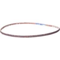 Metalite&reg; Cloth File Belt, 3/8" W x 13" L, Aluminum Oxide, Coarse/P80 Grit NTL Industrial