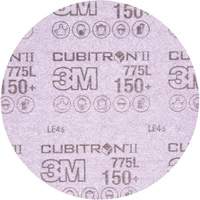 Disque de ponçage avec support en pellicule s&eacute;rie 775L Cubitron II Hookit, dia 6", Grain 150+, C&eacute;ramique, 3 mils NTL Industrial
