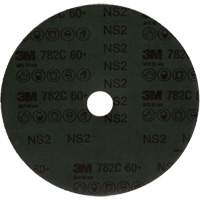 Disque en fibre 782C, C&eacute;ramique, 60+, 7" Dia x 7/8" Arbre NTL Industrial