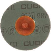Disque en fibre 987C Cubitron II Roloc, 2" dia., Grain 80+, C&eacute;ramique NTL Industrial