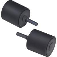 1-1/2" x 1-1/2" x 1/4" Rubber Cushion Polishing Wheel 45131 NTL Industrial