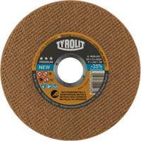 Premium Cut-Off Wheel, 5" x 0.06", 7/8" Arbor, Type 1, Aluminum Oxide, 12250 RPM NTL Industrial