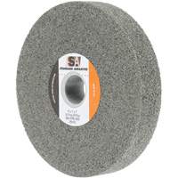 Meule &agrave; usage g&eacute;n&eacute;ral Standard Abrasives, 6" x 1", Arbre de 1", Carbure de silicium NTL Industrial