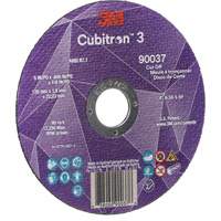 Cubitron 3 Cut-Off Wheel, 5" x 0.045", 7/8" Arbor, Type 1, Ceramic, 12250 RPM NTL Industrial