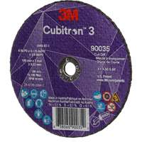 Cubitron 3 Cut-Off Wheel, 4" x 1/8", 3/8" Arbor, Type T1, Ceramic, 21000 RPM NTL Industrial