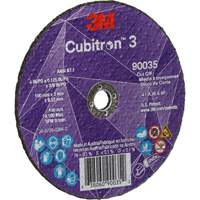 Cubitron 3 Cut-Off Wheel, 4" x 1/8", 3/8" Arbor, Type T1, Ceramic, 21000 RPM NTL Industrial