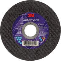 Cubitron 3 Cut-Off Wheel, 4-1/2" x 0.04", 7/8" Arbor, Type T1, Ceramic, 13300 RPM NTL Industrial