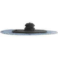 Cloth Back Sanding Disc, 3" Dia., 50 Grit, Zirconia Alumina NTL Industrial