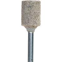 Cotton Fiber Mounted Point, A0, Aluminum Oxide, 3/8" Dia., 1-1/2" L, 80 Grit NTL Industrial